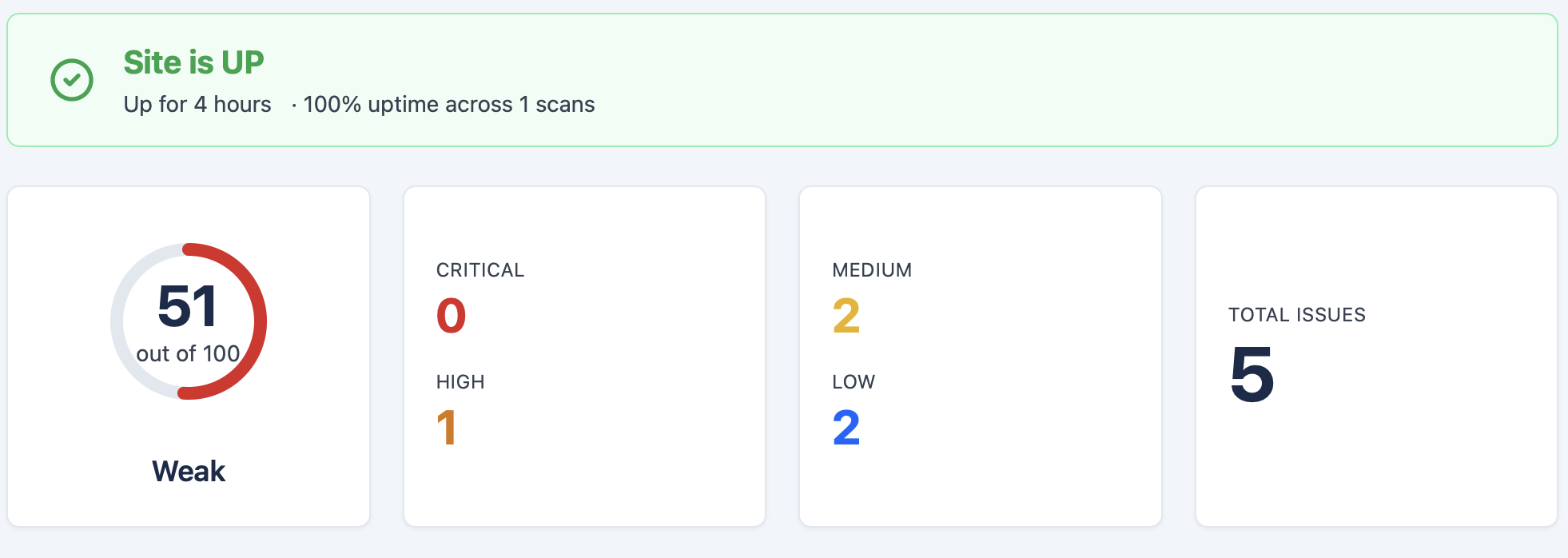 Biz Secure Online security report