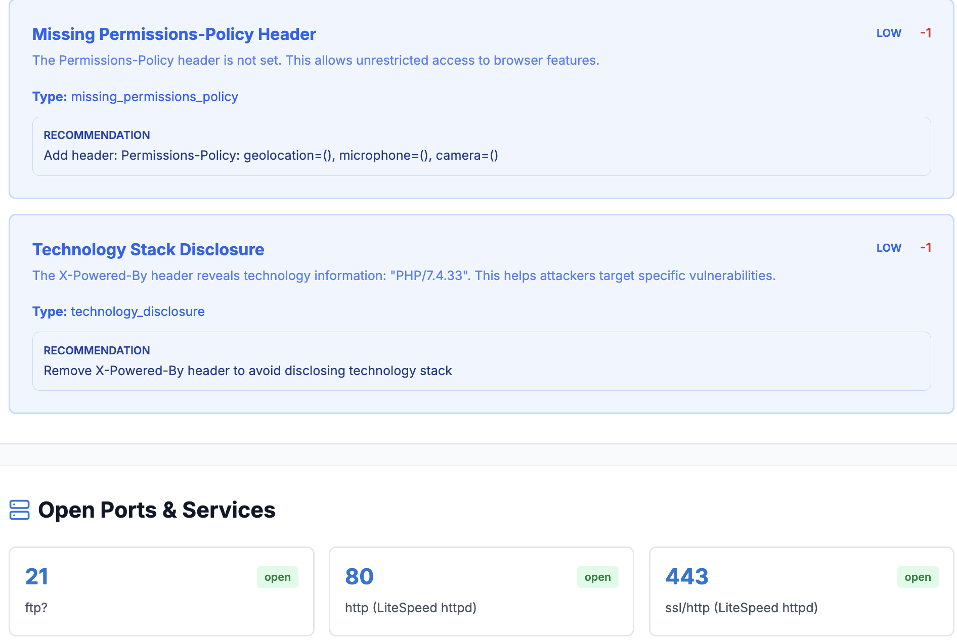 Biz Secure Online active monitoring screenshot